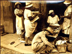 Through the Eyes of my Father 8: Barbados Street Stalls Bridgetown (Barbados 1940)